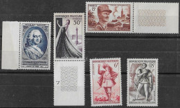 FRANCE N°940,941,942,943 Et 944 **   Neufs Sans Charnière MNH - Unused Stamps