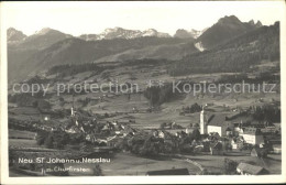 12018437 Neu St Johann Gesamtansicht Mit Churfirsten Appenzeller Alpen Neu St. J - Sonstige & Ohne Zuordnung