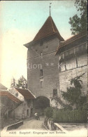 12018077 Burgdorf Bern Einganstor Zum Schloss Hasle Burgdorf - Autres & Non Classés