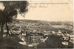 ALGERIE - ALGER - 272 - Mustapha - Vue Générale Et Quartier Bois-La-Reine - Collection Régence A.L. édit. Alger (Leroux) - Alger