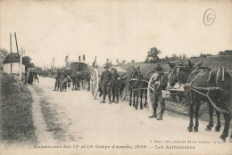 D9465 Manœuvres Des 13 Et 14 Corps D'armée 1909 - Autres & Non Classés