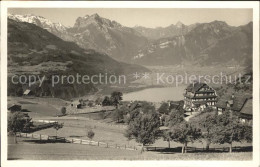 12015847 Amden SG Ausblick Von Der Bergruh Walensee Glarner Alpen Betlis - Other & Unclassified