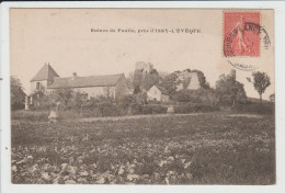 LICHERES SUR YONNE - YONNE - RUINES DE FAULIN PRES D'ISSY L'EVEQUE - Autres & Non Classés