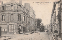 SOTTEVILLE LES ROUEN RUE PIERRE CORNEILLE 1921 TBE - Sotteville Les Rouen