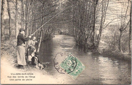 91 VILLIERS SUR ORGE - Vue Des Bords De L'orge . Une Partie De Pêche - Sonstige & Ohne Zuordnung