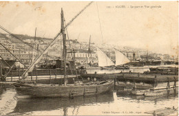 ALGERIE - ALGER - 295 - Le Port Vue Générale - Collection Régence E. L. édit. Alger (Leroux) - - Alger