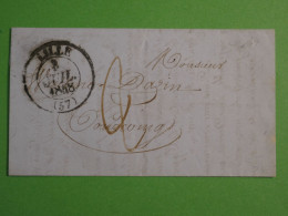 DO16 FRANCE LETTRE  1848 LILLE  A BOURGOIN  +AFF. INTERESSANT+ +++++ - 1801-1848: Voorlopers XIX