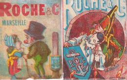 ETIQUETTE D ALLUMETTE(ROCHE) MARSEILLE(6  PIECES) - Matchbox Labels