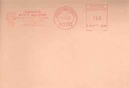 EMA ALLEMAGNE DEUTSCHLAND BUND GERMANY SPORT BAVARIA GOLF RESORT BURHAUSEN 84489 ESSAI SPECIMEN VORFÜHRSTEMPEL ESSAY - Golf