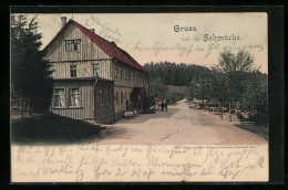 AK Schmücke (Thür. Wald), Hotel Und Pension  - Andere & Zonder Classificatie