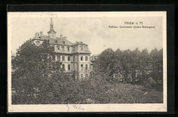 AK Frankfurt-Höchst, Gartenseite Vom Rathaus (früher Bolongaro)  - Frankfurt A. Main