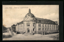 AK Landau (Pfalz), Kaiserring Mit Justizgebäude  - Landau