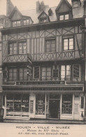 ROUEN MAISON DU XVe SIECLE EPICERIE 57-59-61 RUE GRAND PONT TBE - Rouen