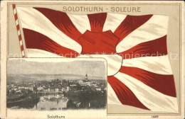 11946147 Solothurn Soleure Fahne  Solothurn - Sonstige & Ohne Zuordnung
