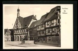 AK Forchheim /Ofr., Blick Zum Rathaus  - Forchheim