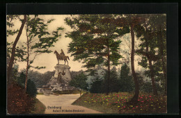 AK Duisburg, Kaiser-Wilhelm-Denkmal  - Duisburg