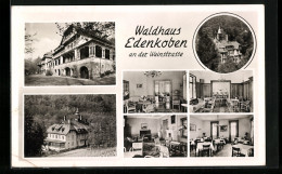 AK Edenkoben An Der Weinstrasse, Sieben Ansichten Vom Waldhaus  - Edenkoben