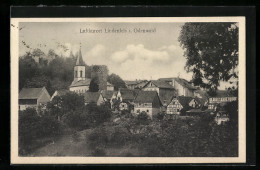 AK Lindenfels Im Odenwald, Ortsansicht Mit Kirche  - Odenwald