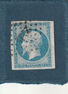 ///   FRANCE /// N° 14 Bleu 20cts  Bleu NANTES   Clair Bel Exemplaire BDF - 1853-1860 Napoléon III.