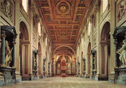 ITALIE - Roma - Basilica S. Giovanni In Laterano - Navata Centrale - Carte Postale - Otros Monumentos Y Edificios