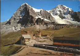 11939927 Jungfraujoch Kleine Scheidegg Eiger Moench Eisenbahn Jungfraujoch - Autres & Non Classés