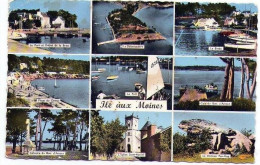 ILE AUX MOINES - Multivues - Port, Le Bindo, Le Débarcadère, Hotel De La Brise, Plage Du Drenn - Ile Aux Moines
