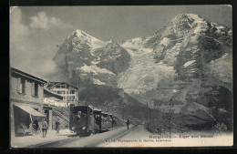 AK Wengernalp, Eiger Und Mönch, Bergbahn  - Otros & Sin Clasificación