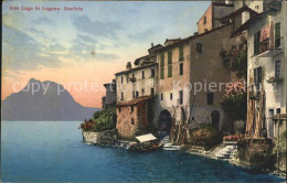 11934847 Gandria Lago Di Lugano Haeuser Am Wasser Gandria - Sonstige & Ohne Zuordnung