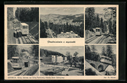 AK Krynica, Kolej Linowa Na Gore Parkowa I Nowy Dom Zdrojowy, Bergbahn  - Other & Unclassified