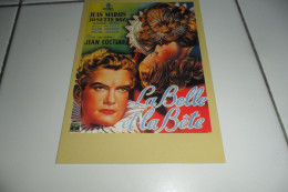 BELLE CP AFFICE SUR CARTE - Affiches Sur Carte