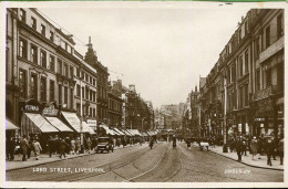 X127865 ROYAUME UNI GREAT BRITAIN ANGLETERRE ENGLAND LANCASHIRE LIVERPOOL LORD STREET - Liverpool