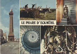 X9013 PENMARCH FINISTERE LE PHARE D' ECKMUHL MULTIVUES LENTILLES GOEMON ESCALIER DAVOUT LOUIS NICOLAS LIGHTHOUSE EMPIRE - Penmarch