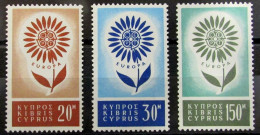 Chipre 1964 Europa 232/234 ** - Neufs