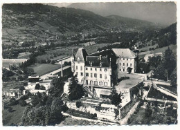 CPSM Dentelée 10.5 X 15 Savoie En Avion Au Dessus De...LA ROCHETTE  Le Château - Autres & Non Classés