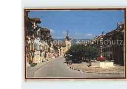 11918807 Le Landeron Brunnen Kirche Le Landeron - Andere & Zonder Classificatie