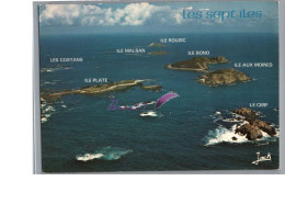 LES SEPTS ILES 22 - Vue Aérienne De L'Archipel Costans Plate Malban Rouzic Bono Aux Moines Cerf - Autres & Non Classés