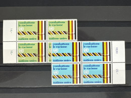 Nations Unies Genève MNH Combattons Le Racisme - Nuovi