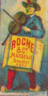 ETIQUETTE D ALLUMETTE(ROCHE) MARSEILLE(VIOLON) - Matchbox Labels