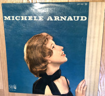 Michèle Arnaud - 33 T 25 Cm Chante Gainsbourg , Moustaki, Escudero (1962) - Autres - Musique Française