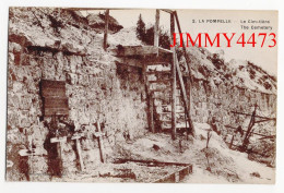 CPA - LA POMPELLE ( Puisieulx ) Le Cimetière - N° 2 - Edit. Cuisinier Reims - War 1914-18