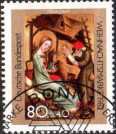 RFA Poste Obl Yv: 993 Mi:1161 Weihnachtsmarke Meister Bertram Um 1380 (TB Cachet Rond) (Thème) - Weihnachten