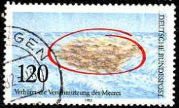 RFA Poste Obl Yv: 976 Mi:1144 Verhütet Die Verschmutzung Des Meeres (Beau Cachet Rond) (Thème) - Polucion