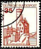 RFA Poste Obl Yv: 969 Mi:1139A1 Schloss Lichtenstein (Beau Cachet Rond) (Thème) - Castillos