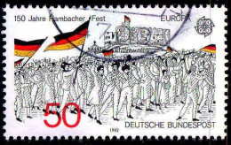 RFA Poste Obl Yv: 962 Mi:1130 Europa Cept Hambacher Fest (cachet Rond) (Thème) - Briefmarken