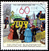 RFA Poste Obl Yv: 944 Mi:1112 Tag Der Briefmarke Relais De Poste (Beau Cachet Rond) (Thème) - Kutschen