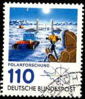RFA Poste Obl Yv: 932 Mi:1100 Polarforschung (cachet Rond) (Thème) - Otros & Sin Clasificación