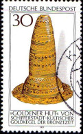 RFA Poste Obl Yv: 790 Mi:943 Goldener Hut Von Schifferstadt (Beau Cachet Rond) (Thème) - Archeologie
