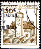 RFA Poste Obl Yv: 763b Mi:914CI/DI Burg Ludwigstein-Werratal (Belle Obl.mécanique) Non-dentelé Bas (Thème) - Castelli