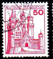 RFA Poste Obl Yv: 764A Mi:916A1 Schloss Neuschwanstein (Beau Cachet Rond) (Thème) - Castillos