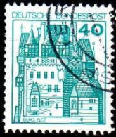 RFA Poste Obl Yv: 764 Mi:915A1 Burg Eltz (Dents Courtes) (Thème) - Castles